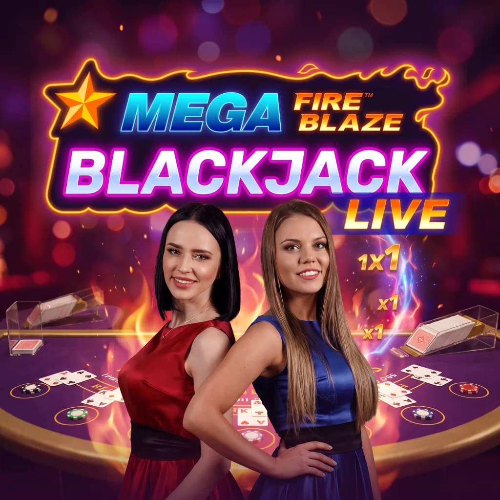 Mega Fire Blaze Blackjack Live